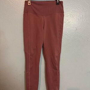 PINK Victoria's Secret Mauve Leggings Fleece Lined